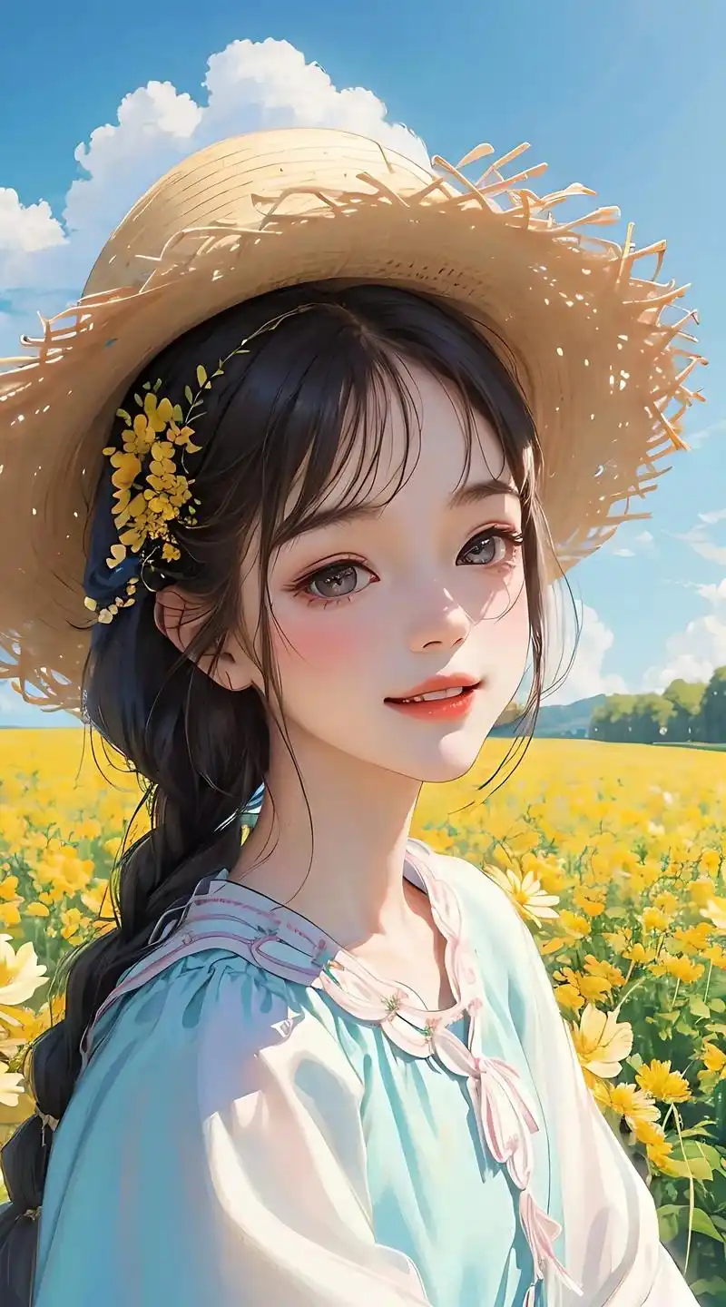 治愈系宫崎骏女孩头像来咯#图文伙伴计划 #动漫手绘女生头像  - 抖音