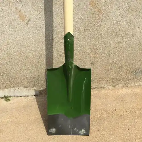 国产 铲子铁工具多功能户外翻地松土平头铁楸农用 含木柄