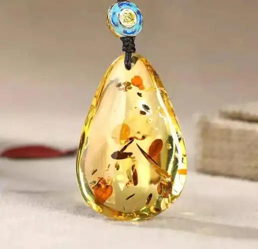 琥珀蜜蜡爆花处理