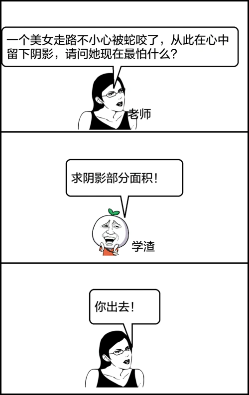 求蛇的心理阴影面积