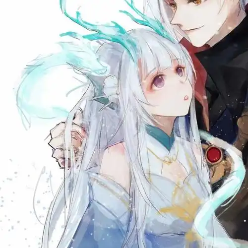 王者荣耀情侣头像