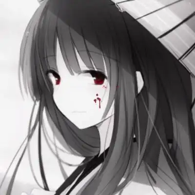 黑白动漫女头/别把自己搞得太辛苦 如果不快乐就结束吧 67