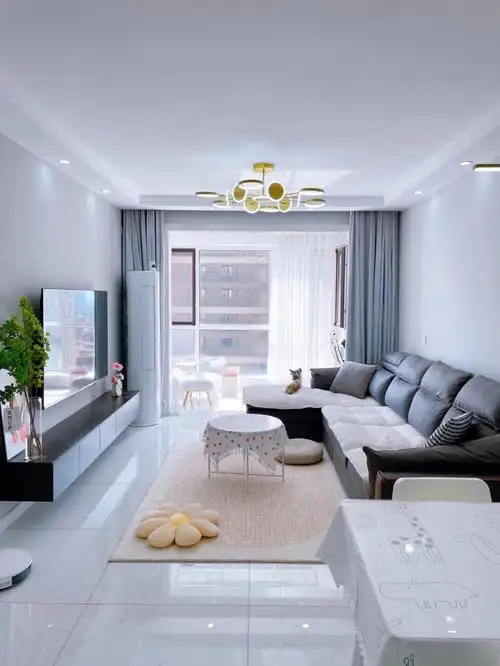 装修风格被邻居夸爆的现代简约风住宅