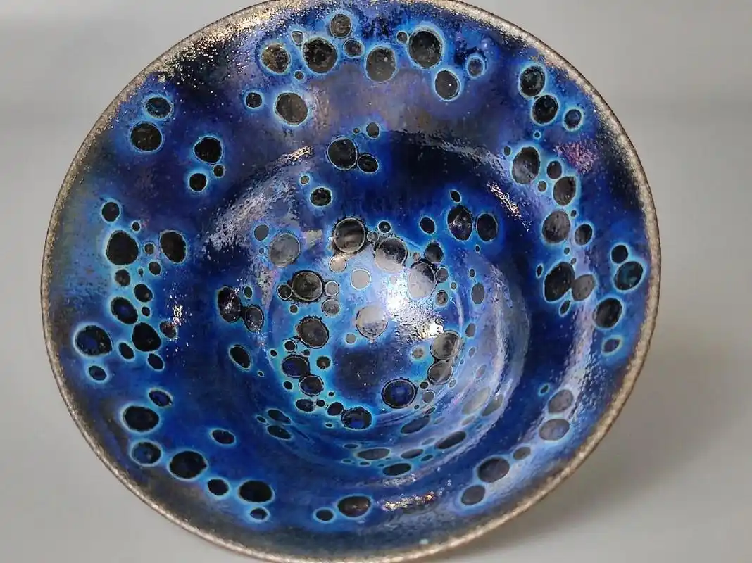 日本耀变天目盏 日本矅变天目大师 濑户毅己 国宝矅变天目盏 濑户毅已