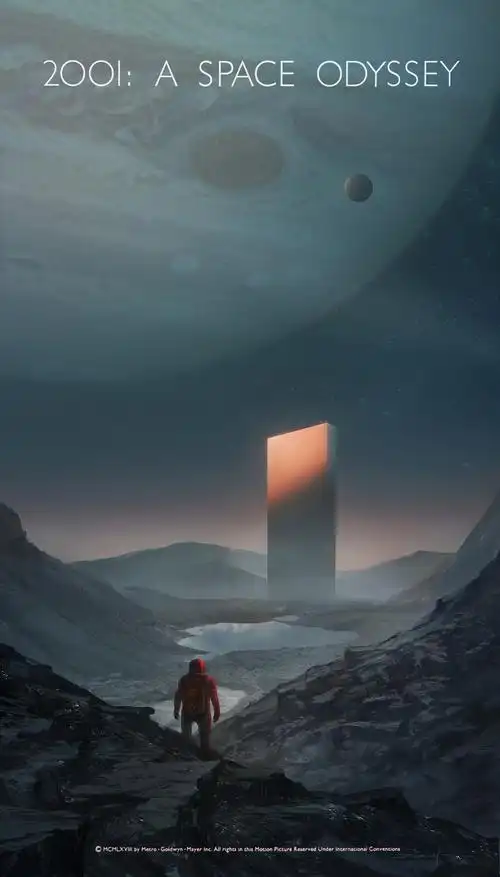 2001太空漫游同人海报