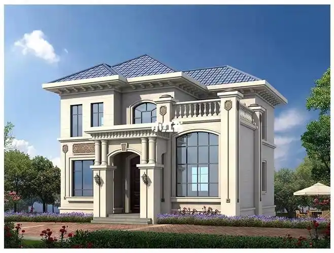 主体造价只要15万左右农村欧式二层别墅