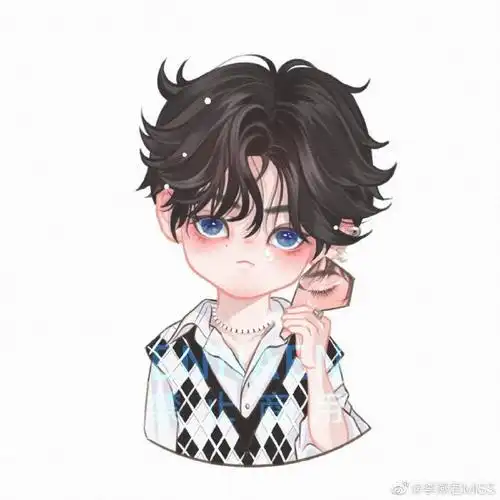 王俊凯超话9797#王俊凯#q版萌图,动漫卡通人物q版头像,分享一组