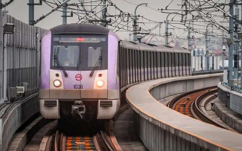 [上海地铁] 无人驾驶新时代·上海地铁10号线 车头司机视角 新江湾城