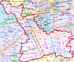 > 查看版本 闵行(háng)区位于上海市    西南部,北纬31°5′,东经121