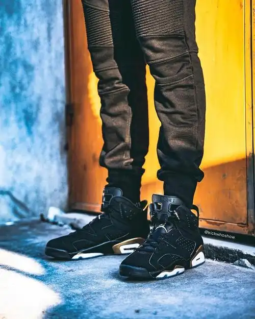 aj6,air jordan 6,ct4594-007,发售 看完黑金 air jordan 6 上脚照就