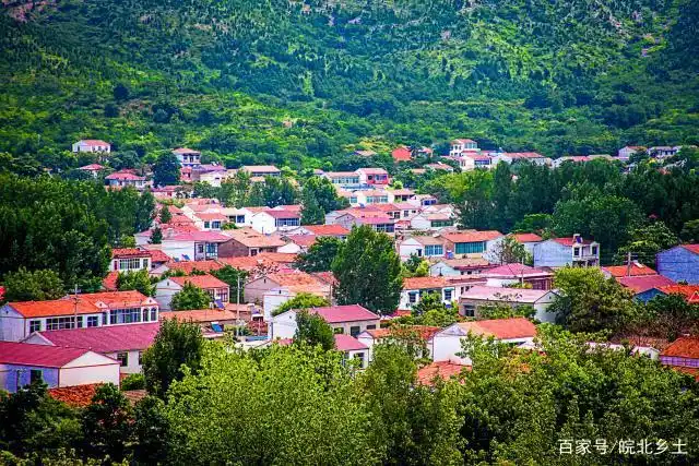 安徽省淮北市南山村景色美如画卷.网友们,你们喜欢这样的环境吗?