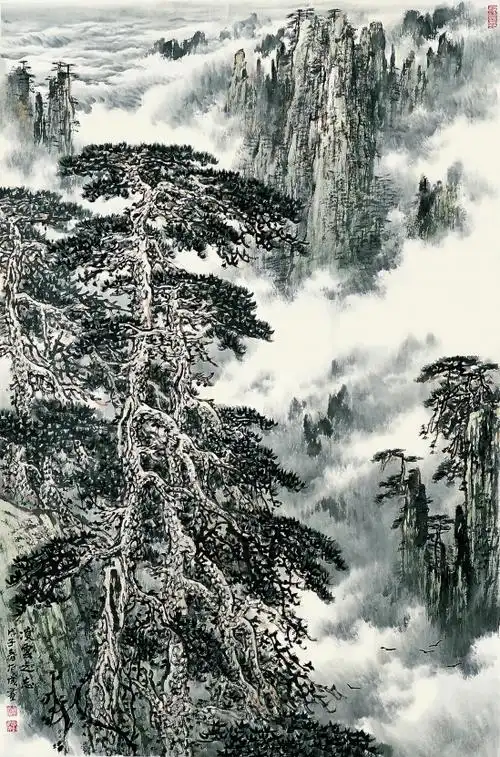 刘有成  凌云之志  124×80cm  2009年