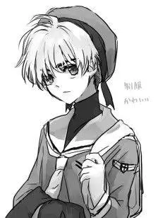 卡通人物简笔画李小狼