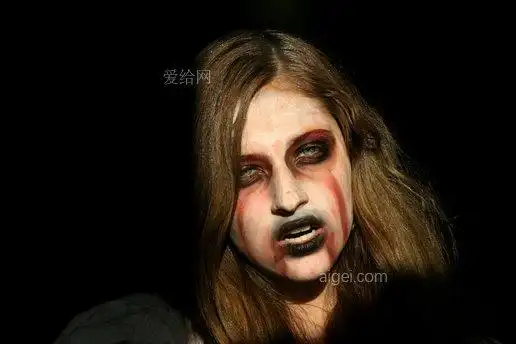 恐怖, 万圣节, 女孩, 幽灵, 恐惧(horror, halloween, girl, ghost