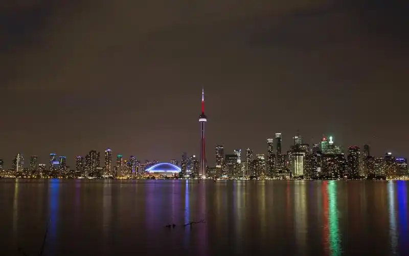 城市唯美夜景图片桌面壁纸