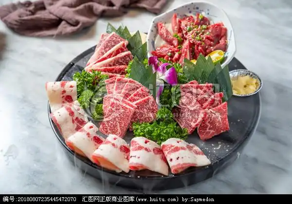 韩式烤肉拼盘