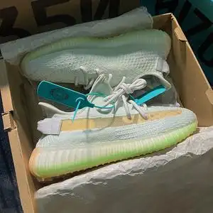 yezi yeezy椰子鞋350海盐正品官网莆田女鞋亚洲限定女夏季鞋子