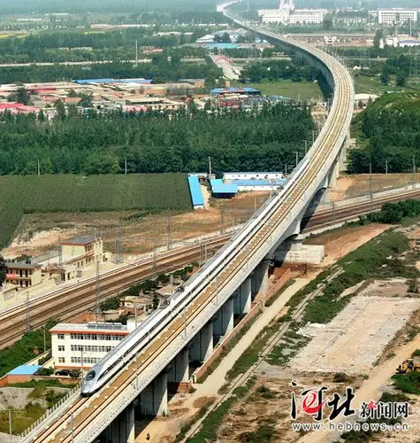 京石客运专线进行联调联试