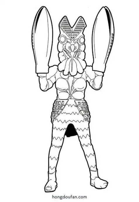 怪兽芝顿简笔画步骤超级芝顿死镰的简笔画无敌杰顿简笔画怪兽芝顿的简