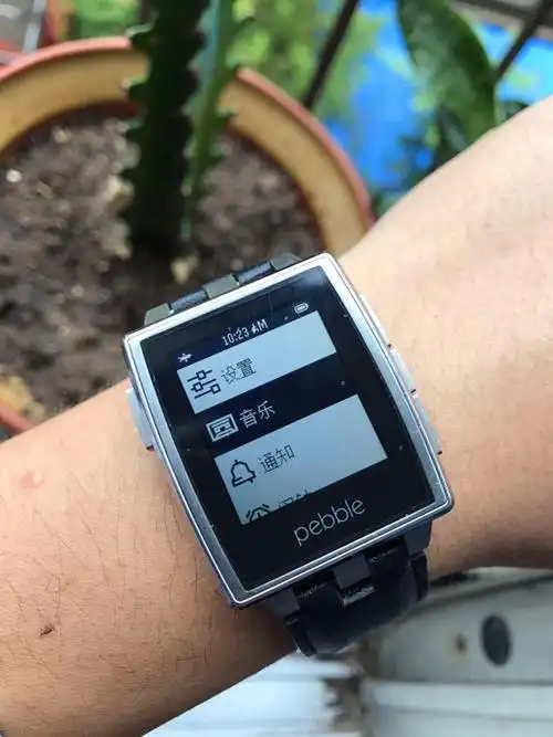 pebble智能手表eink电子墨水屏安卓ios超长待机不伤眼中文推送