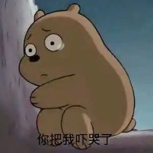 流泪害怕可爱你把我吓哭了gif动图_动态图_表情包下载_soogif