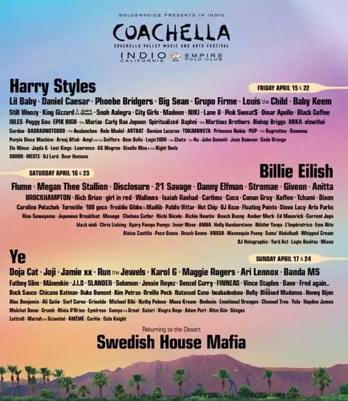 coachella科切拉音乐节