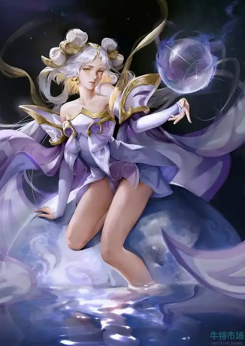 《王者荣耀》嫦娥翻白眼流口水享受的表情高清图