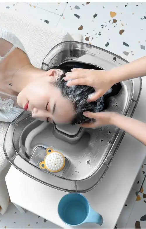 洗头盆躺着 洗头盆平躺式孕妇月子躺着洗头发神器卧床上病人老人大人