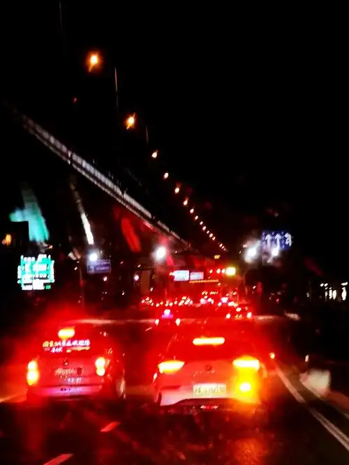 上海的堵车晚高峰