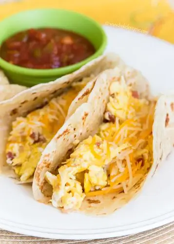 homemade flour tortillas