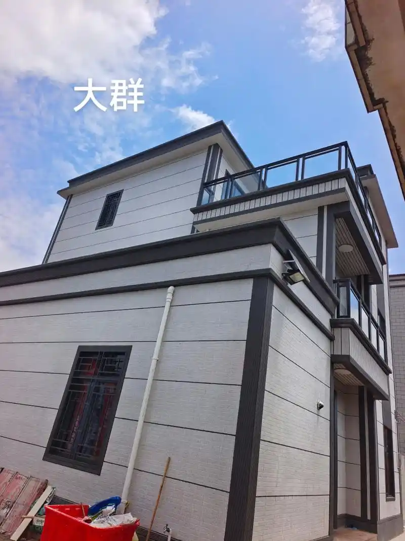 想要看案例的私信我咯#外墙砖 #广陶别墅外墙砖 #实景拍摄效