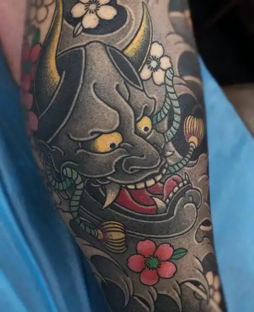 般若纹身图片_老传统纹身图案