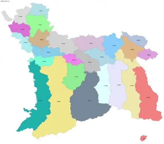 长安区边界地图