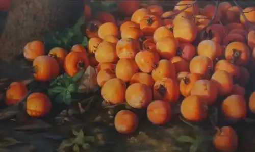 郑炳章 《怀旧》 40x50cm 油画 2017年