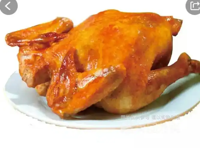 蜜汁手扒鸡图片