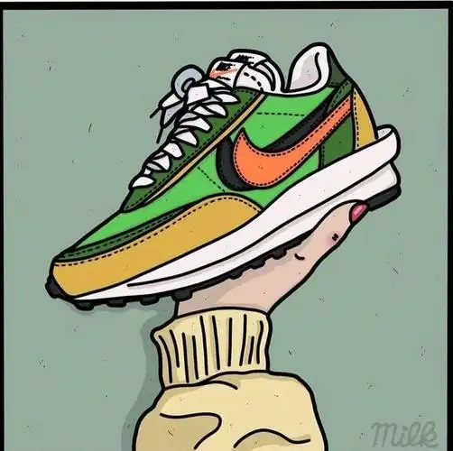 手机里的球鞋照片