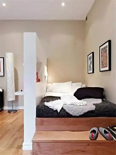 小户型装修户型必备丨卧室客厅一体化