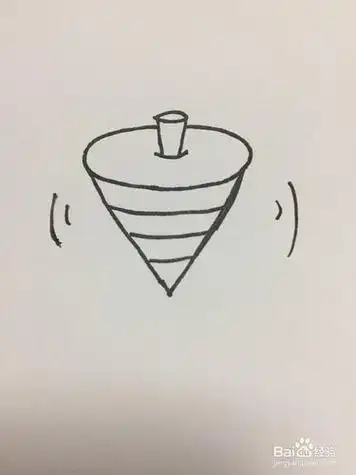 魔幻陀螺简笔画简笔画