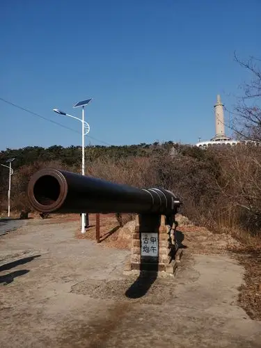 旅顺白玉山景区2020年12月7日