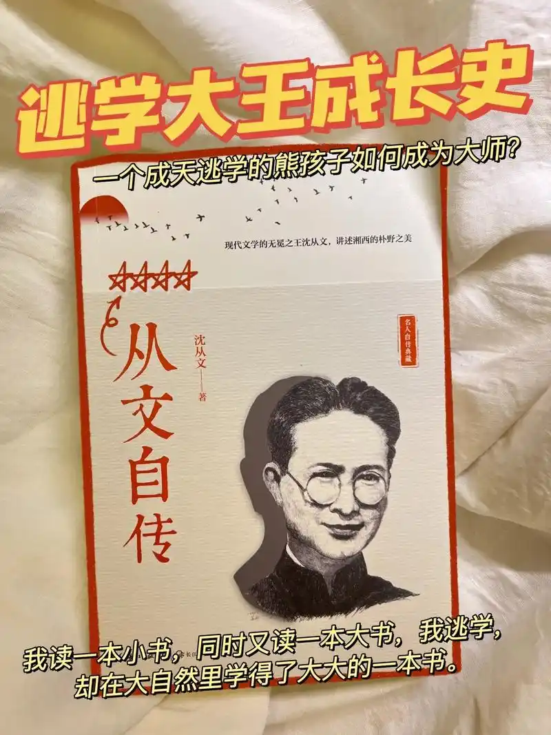 100年前00后熊孩子怎么逃学?最近看作家沈从文写的《从文自 - 抖音