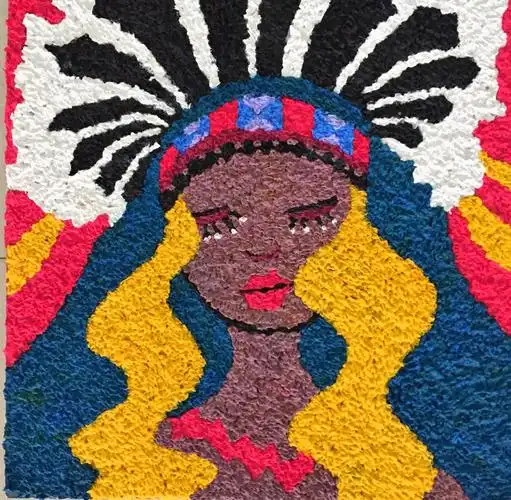 陇西县碧岩小学附设幼儿园美术作品