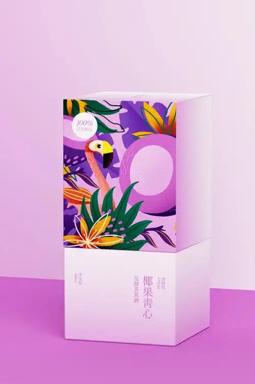 年轻人都爱的花果酒包装设计放大产品特色很重要