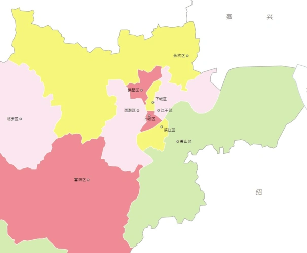 杭州行政区划