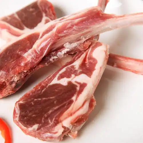 56块装北京闪送600g内蒙古法式羊排新鲜羔羊肉羊生羊肉