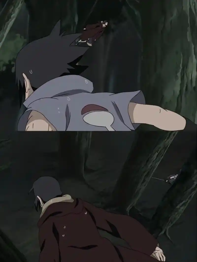 告别的最后一句话 我都会永远爱你 #宇智波佐助 #宇智波鼬 - 抖音