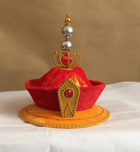 清朝皇帝帽子康熙头冠皇上皇后帽子舞台演出男士乾隆帽官帽包邮