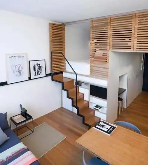 40平米小复式装修效果图(40平小复式楼装修效果图) - 窝头生活网