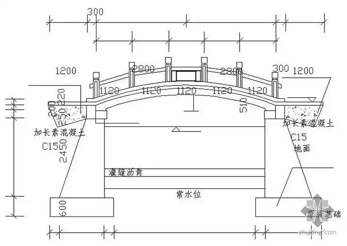 [分享]小木拱桥详图及做法资料免费下载