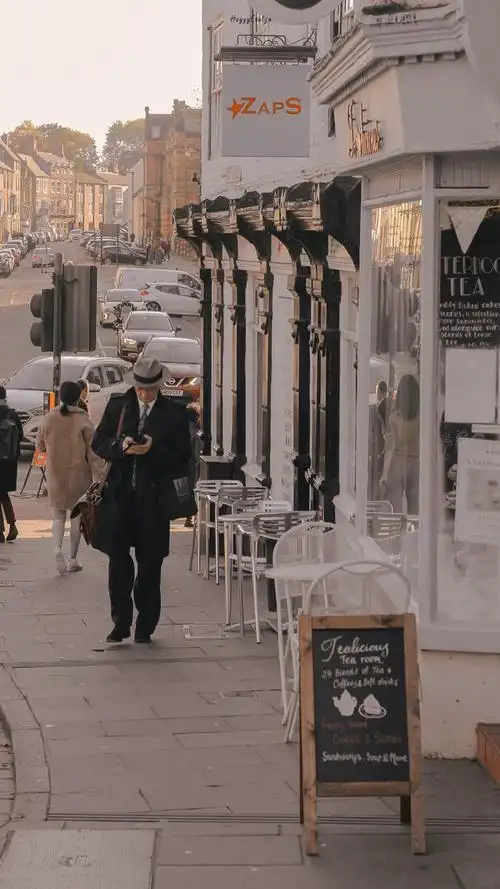 欧美城市街道风景高清手机壁纸