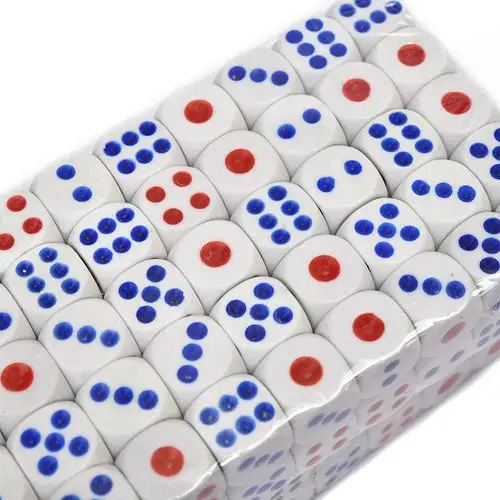 外贸厂家娱乐骰子多规格普通色子酒吧ktv6面点数骰子筛子色盅骰粒